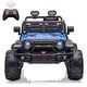preview thumbnail 1 of 22, 24V Kids Ride On Car with Remote Control,Ride On Truck with 2 Seats 20" Extra Large Seat Wide Blue