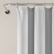 preview thumbnail 17 of 15, Lush Decor Tulle Skirt Colorblock Shower Curtain