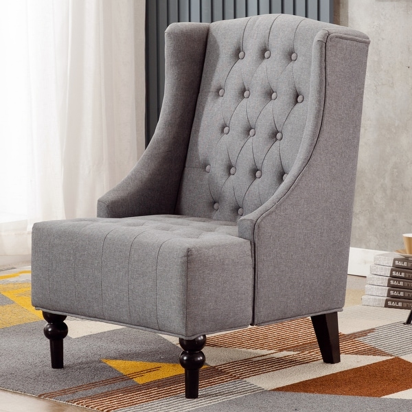 Diamond tufted vanity chair top