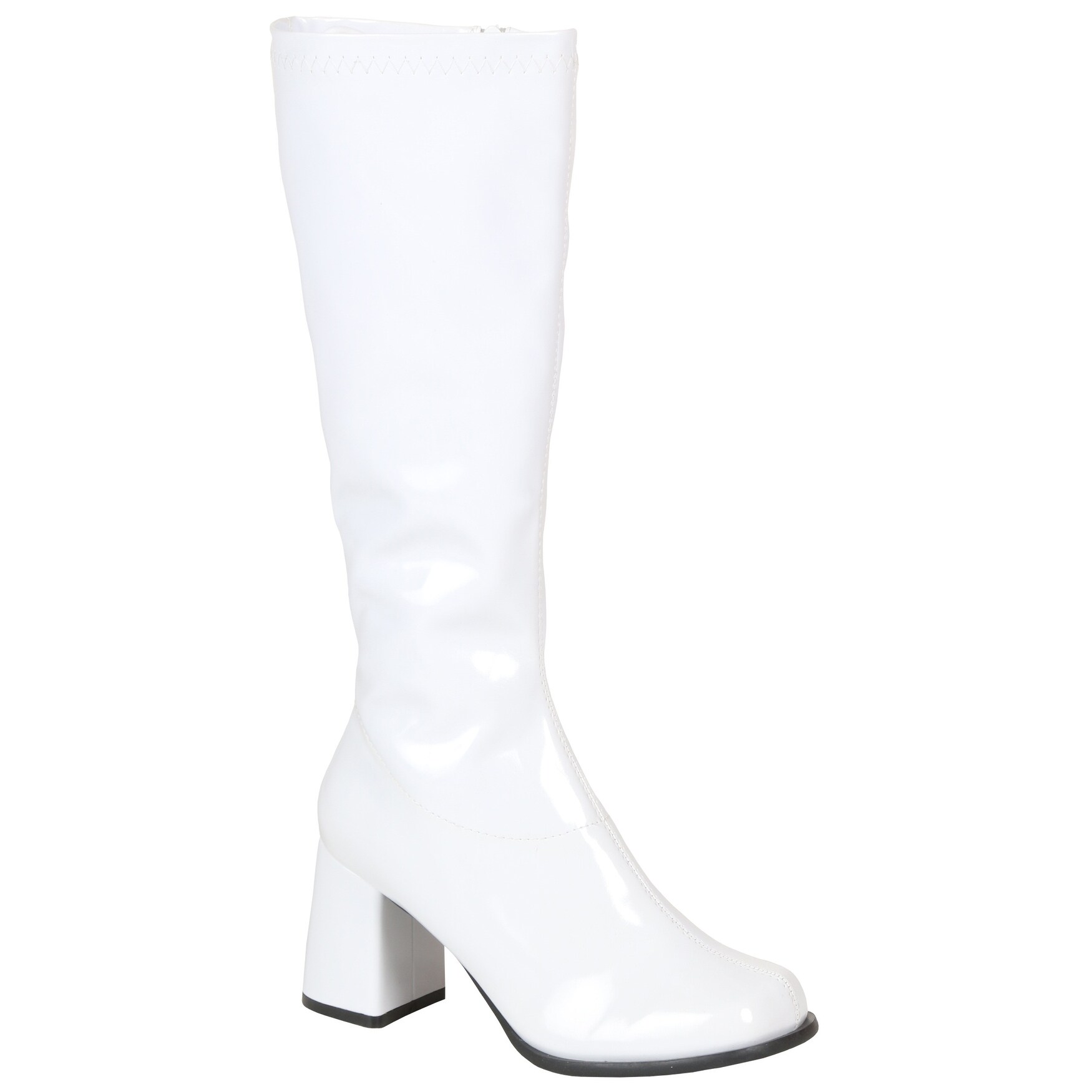 Shop Girls White Gogo Boots - Overstock 