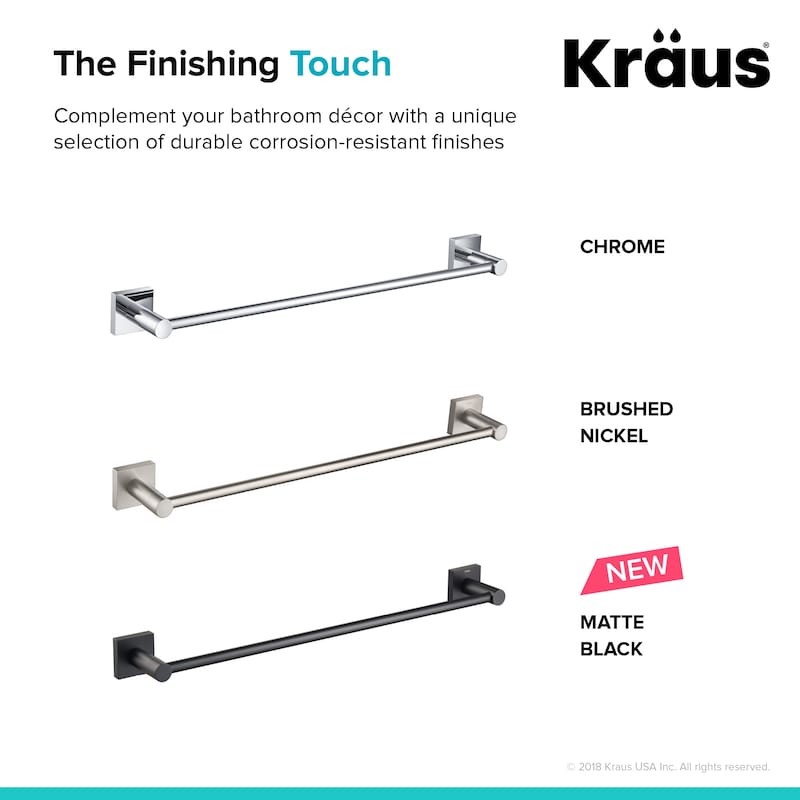 Kraus Ventus 18" Towel Bar