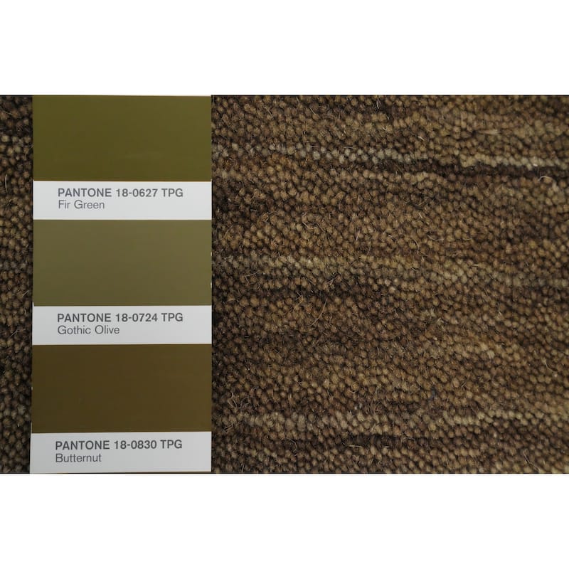 Hand Knotted Oriental 100% Wool Carpet Tribal Animal Pictorial Brown Gabbeh Area Rug - 6' 0'' X 4' 4''