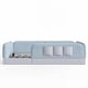 preview thumbnail 24 of 124, Twin/Full/Queen Teddy Fleece Floor Bed with Upholstered Safety Rails and Pocket