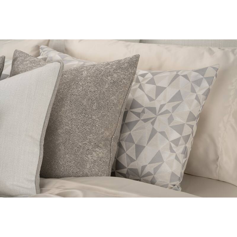 F Scott Fitzgerald Jazz Club Silver Accent Throw Pillow