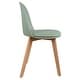 preview thumbnail 29 of 136, Modern Plastic and Wood Dining Chairs (Set of 2)