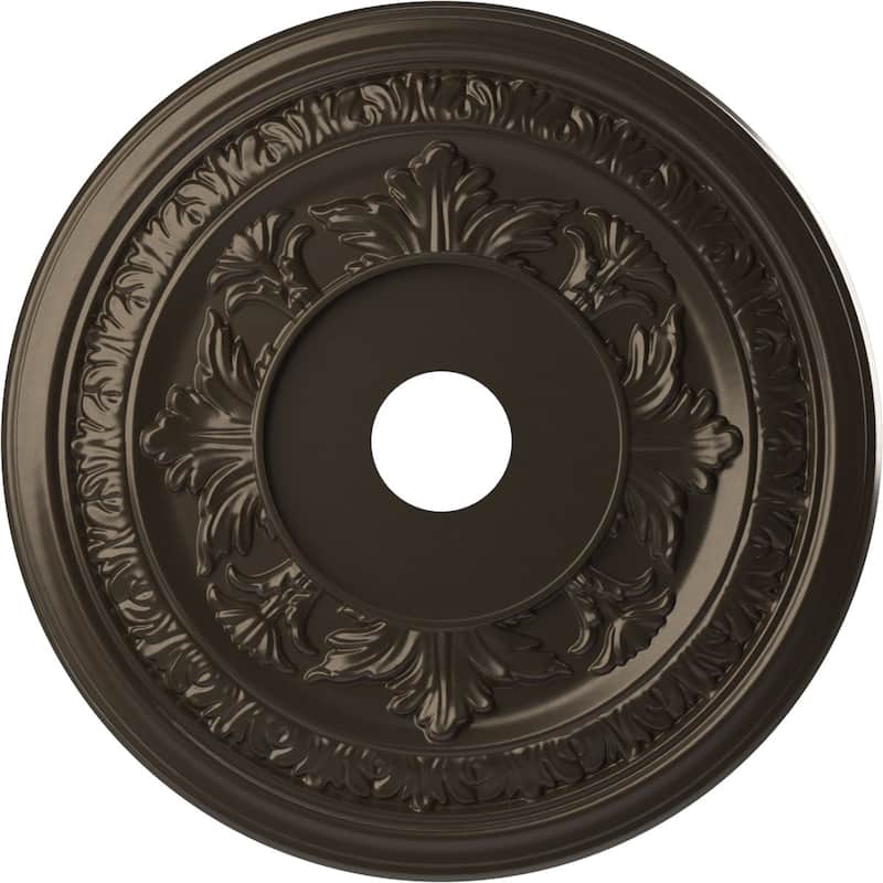 3 1/2" Inside Diameter - Baltimore Thermoformed PVC Ceiling Medallion
