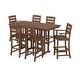 preview thumbnail 42 of 44, POLYWOOD Lakeside Plastic 7-Piece Bar Set