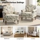 preview thumbnail 12 of 51, Yahweh Farmhouse Nailhead Armchair with Rolled Arms by HULALA HOME