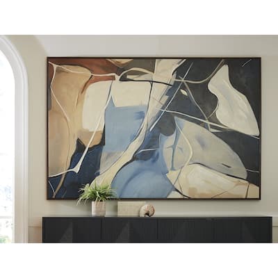 Signature Design by Ashley Avalen Blue/Beige Wall Art