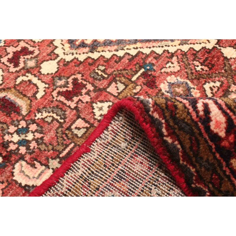 ECARPETGALLERY Hand-knotted Andelz Red Wool Rug - 3'7 x 5'3