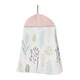 preview thumbnail 5 of 4, Sweet Jojo Designs Pink Grey Jungle Sloth Leaf Girl 4pc Nursery Crib Bedding Set - Blush Turquoise Green Tropical Rainforest