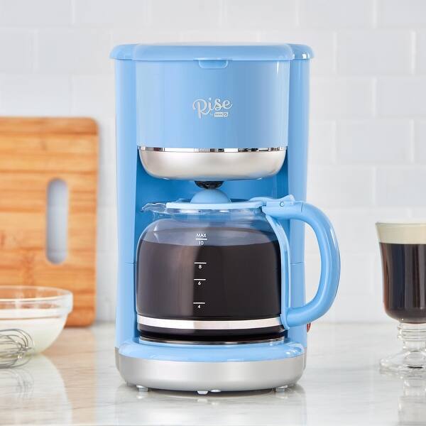Rise by Dash 10 cups Blue Coffee Maker - Bed Bath & Beyond - 40667733