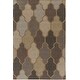preview thumbnail 29 of 57, Hand-Tufted Ryde Moroccan Trellis Wool Rug Grey - 5' x 7' 6"