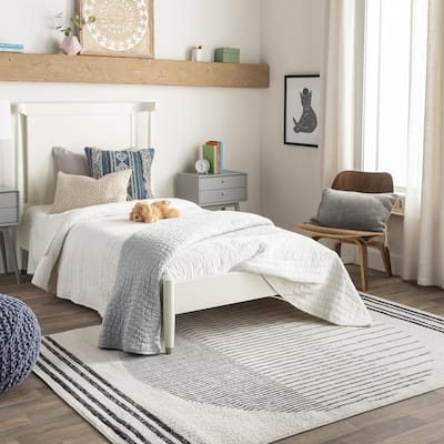 Livabliss Floransa Minimalist Ombre Area Rug
