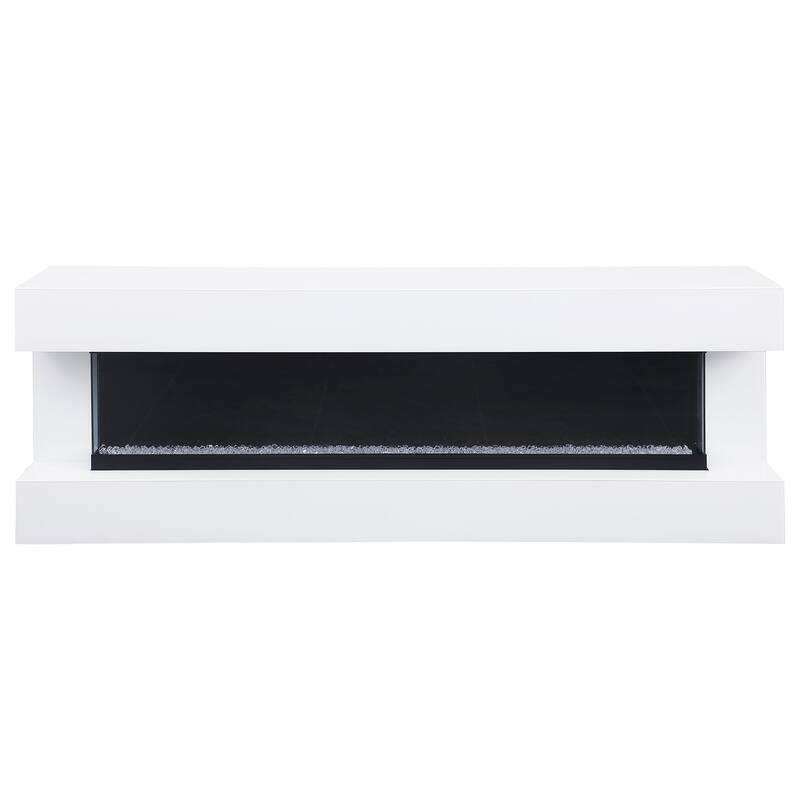 Vallerie 71" TV Stand With Visual Flame Box