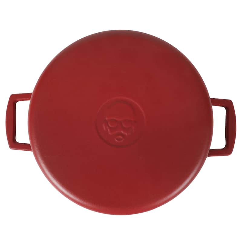 Babish 6 Qt Round Matte Enamel Cast Iron Dutch Oven