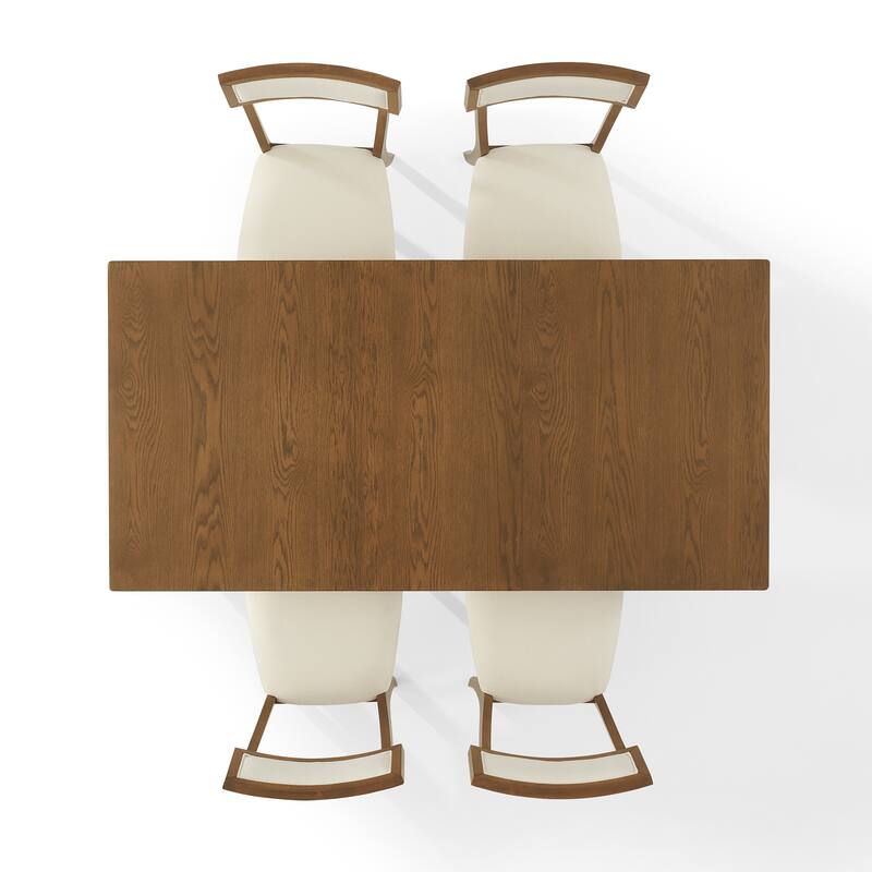 Crosley Alessia 5-Piece Dining Table Set For 4