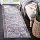 preview thumbnail 98 of 102, SAFAVIEH Evoke Jacki Vintage Boho Medallion Rug 2'2" x 7' Runner - Grey/Navy - Runner
