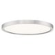 preview thumbnail 5 of 3, Outskirts LED Flush Mount in Brushed Nickel