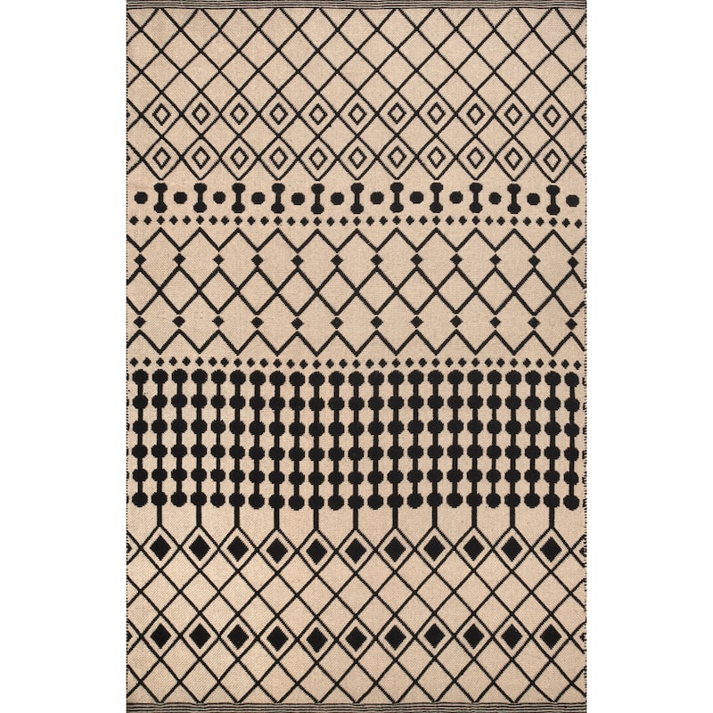 Nuloom Anika Moroccan Hand Woven Jute Area Rug