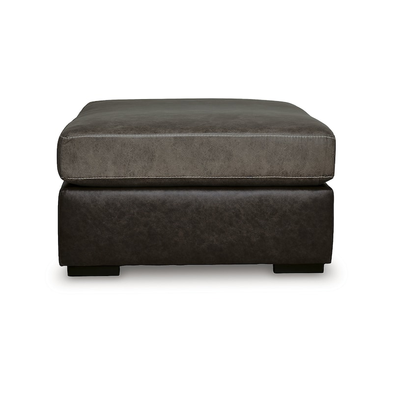 Signature Design by Ashley Helson Brown/Gray Oversized Accent Ottoman