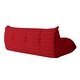 preview thumbnail 20 of 35, 3 pieces Lounge Lazy Sofa Teddy Fabric Couches for Living room