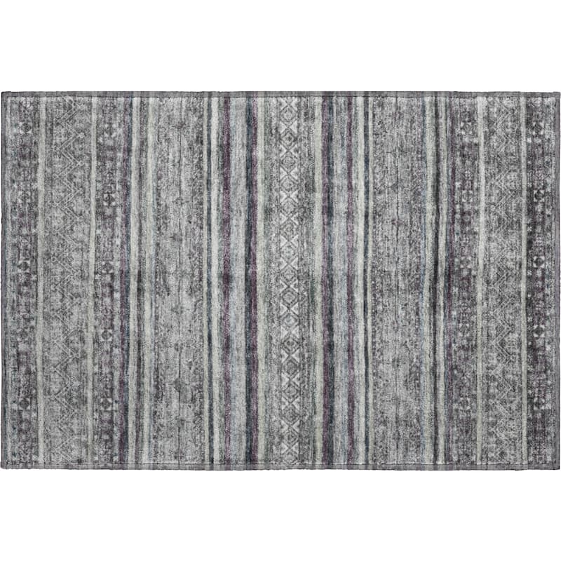 Premium Washable Super Soft Boho Stripes Mayfield Rug