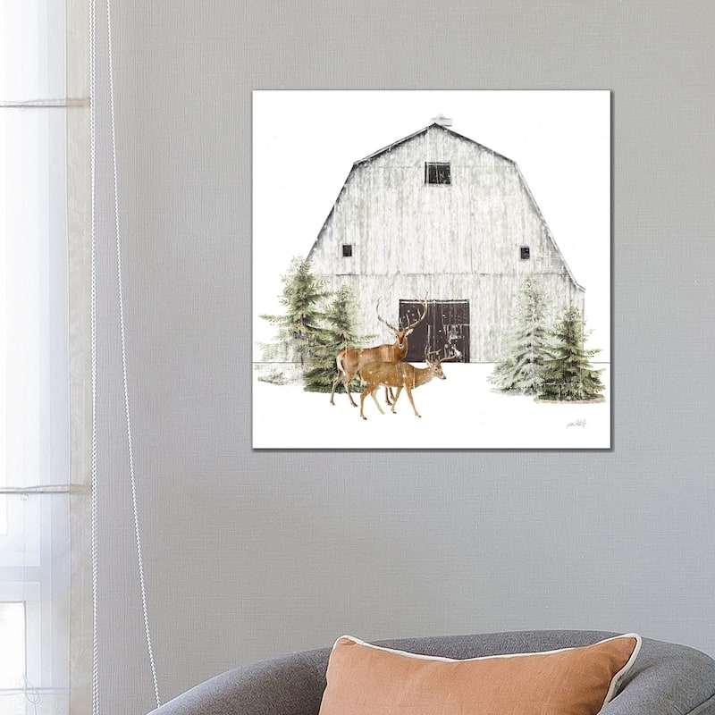 iCanvas "Wooded Holiday VI" by Katie Pertiet Canvas Print - 26x26x1.5
