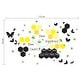 preview thumbnail 3 of 2, Walplus Spring Bee Inspired Children Kids Wall Sticker Nursery Decor