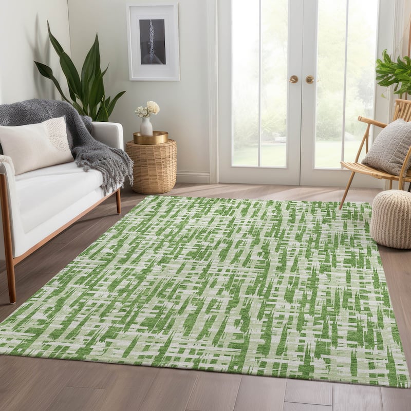 Premium Washable Super Soft Abstract Weave Mayfield Rug