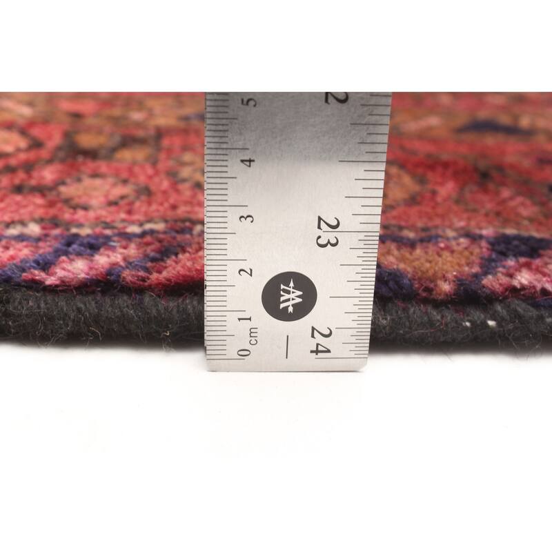 ECARPETGALLERY Hand-knotted Andelz Dark Red Wool Rug - 3'5 x 6'10