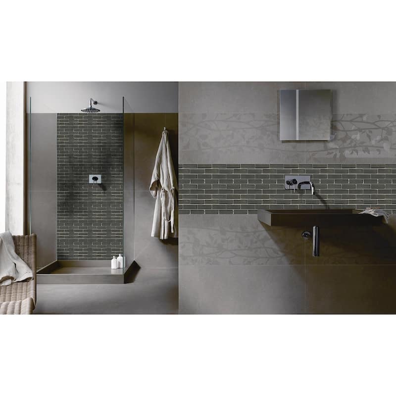 Century 2" x 6" Brick Porcelain Mosaic Tile