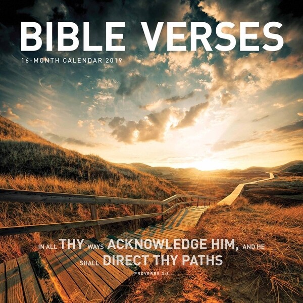 Shop 2019 Bible Verses 2019 Wall Calendar, Bible by Vista Stationery & Print Ltd - Free Shipping ...
