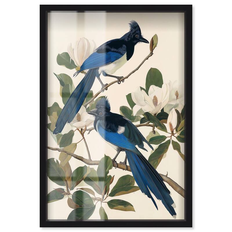 Twilight Treetop Shadowbox by Art Remedy - Black - 36" x 54"