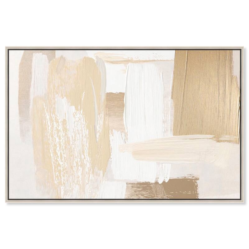 Honeycomb Hues I Canvas by Art Remedy - Silver - 24" x 16"