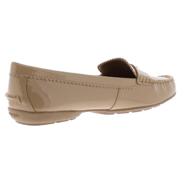 coach odette patent leather loafers