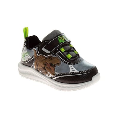 Jurassic World Boys' Light Up Fashion Sneakers. (Toddler/Little Kids)