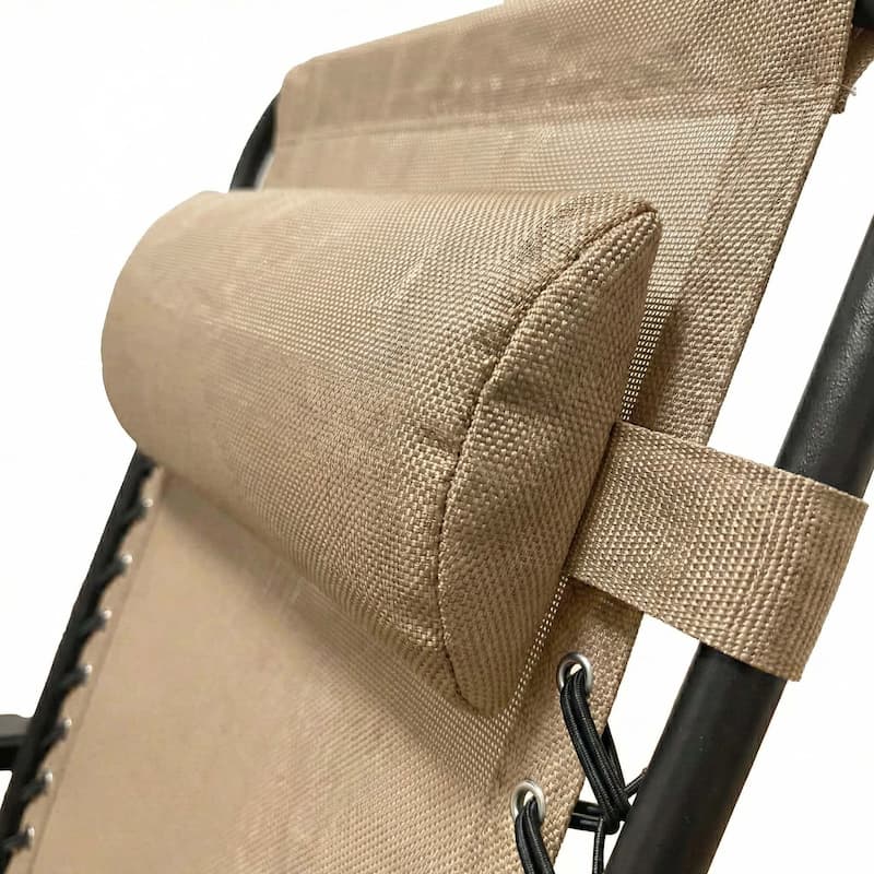 Patio Set of 2 Folding Leisure Rocking Chair Set, Durable Weather-Resistant Construction