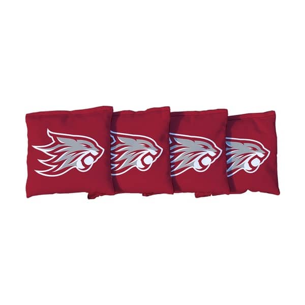 slide 2 of 3, Chico State Wildcats Red Cornhole Bags All-Weather Resin Filled