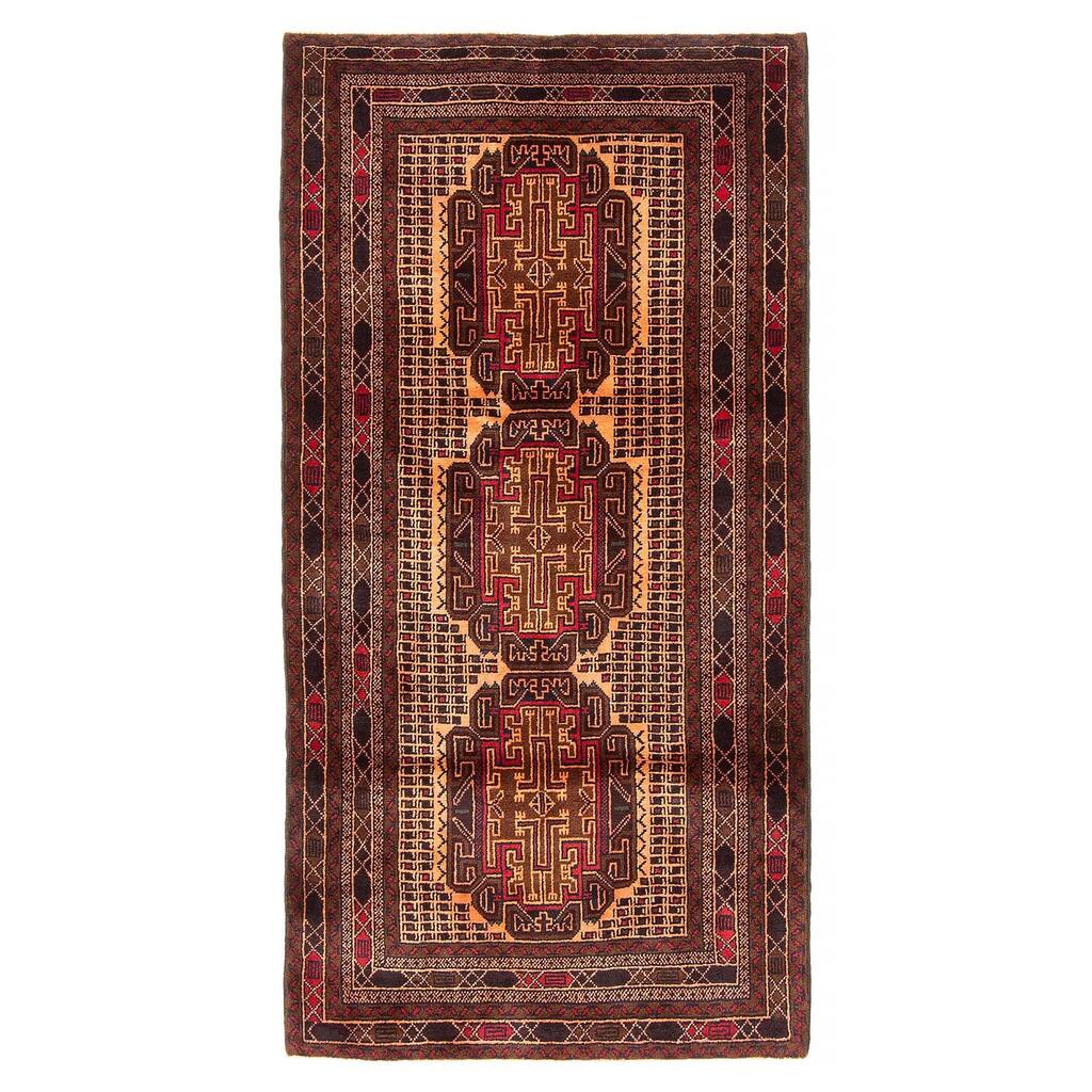 Teimani Brown Rug 2'9" x 5'4" - 2'9 x 5'4