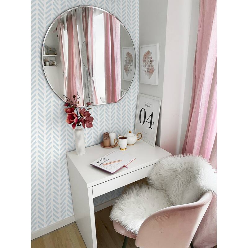 NextWall Mod Chevron Peel and Stick Wallpaper