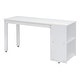 preview thumbnail 18 of 103, Modern Wooden Loft Bed with Retractable Writing Desk and 3 Drawers, Storage Stairs and Shelves