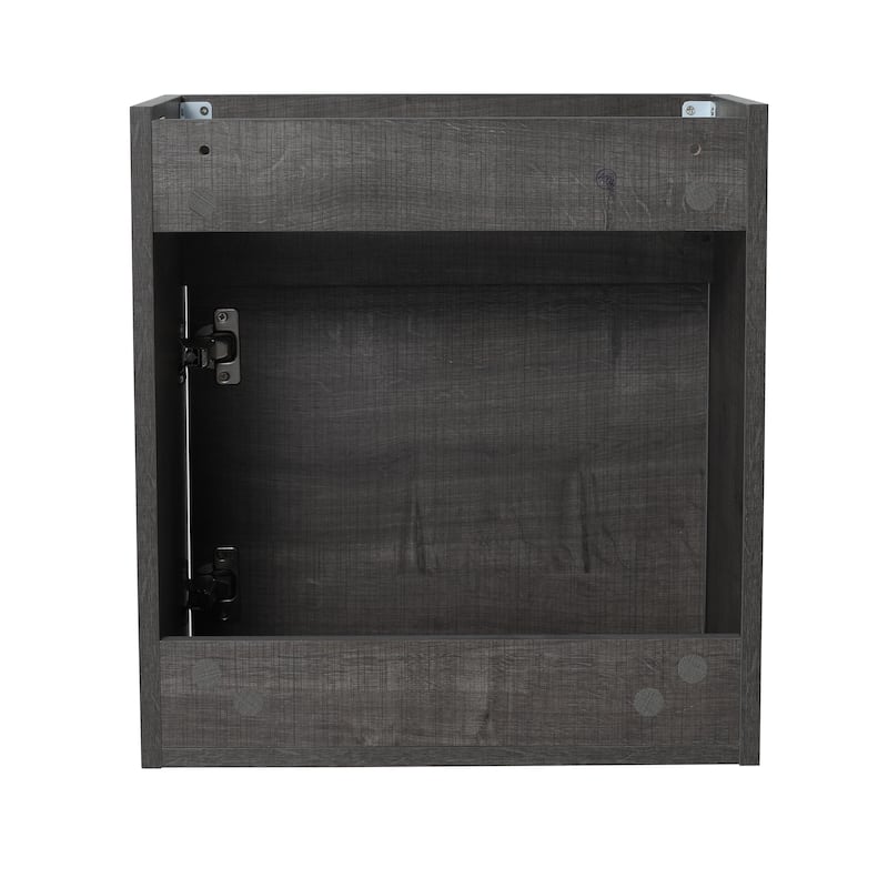 Bathroom Vanity With Sink In 16/18/23 Inch, Floating/Freestanding Bathroom Vanity With Soft Close Door