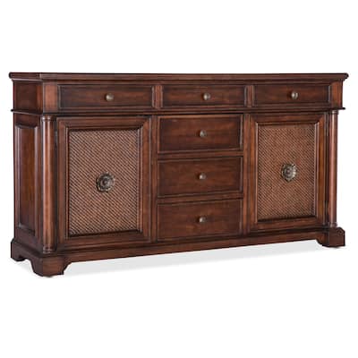Hooker Furniture 6750-75902 Charleston 66" Wide Cherry Buffet with