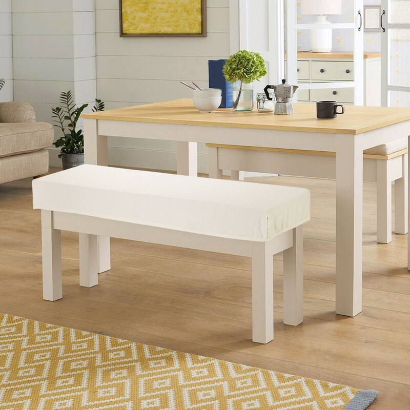 Bench Cushion Cover Jacquard Dining Bench Cover