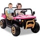 preview thumbnail 11 of 40, 24V Ride On Dump Truck, 2 Seater Electric Ride On Car Toy for Kids Pink