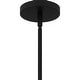 preview thumbnail 5 of 4, Matte Black One Light Pendant from the Quoizel Pendant Collection