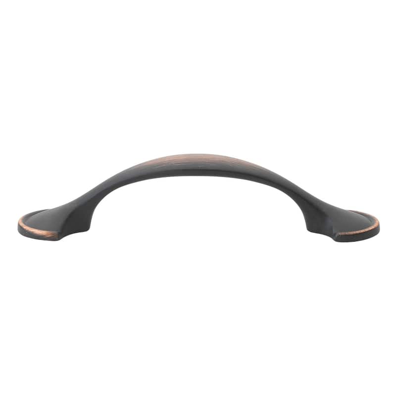 GlideRite 3-inch Oil Rubbed Bronze Arch Cabinet Pull (Pack of 10 or 25) - Pack of 10