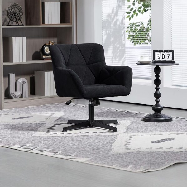 Office chair with black legs top