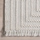 preview thumbnail 17 of 24, Nuloom Makena Modern Geometric High-Low Area Rug